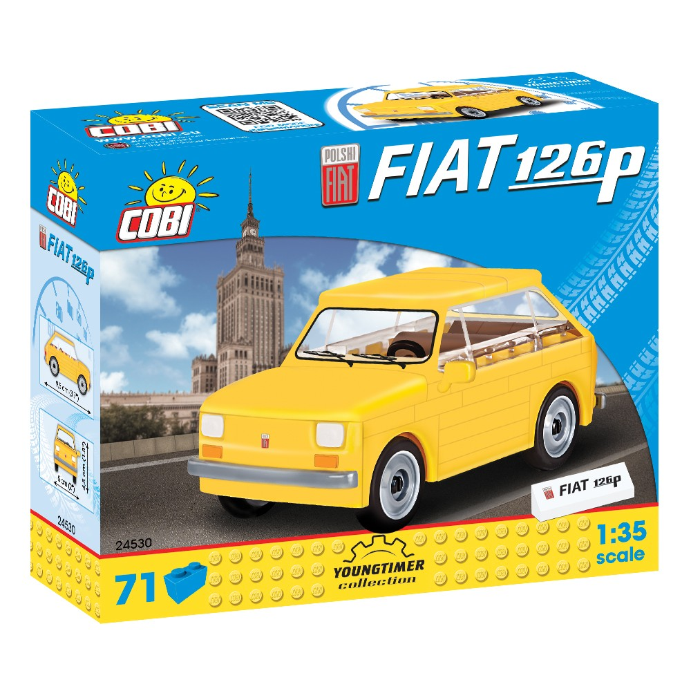 Cobi Fiat 126p 71 darabos építő készlet (COBI-24530)