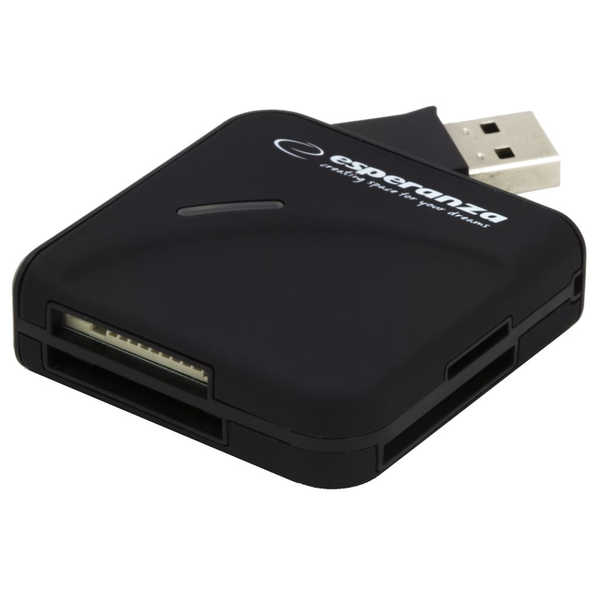 Card reader EA130, Esperanza, Negru