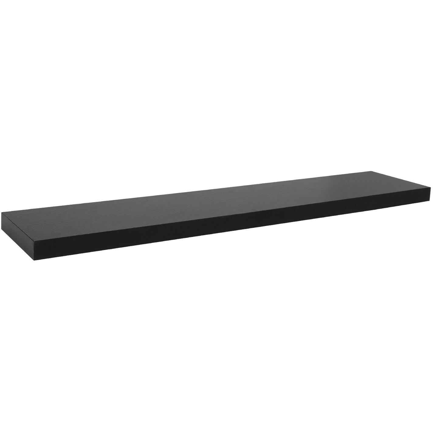 Aga fali polc 80×23,5 cm, fekete (MR2132-Black)