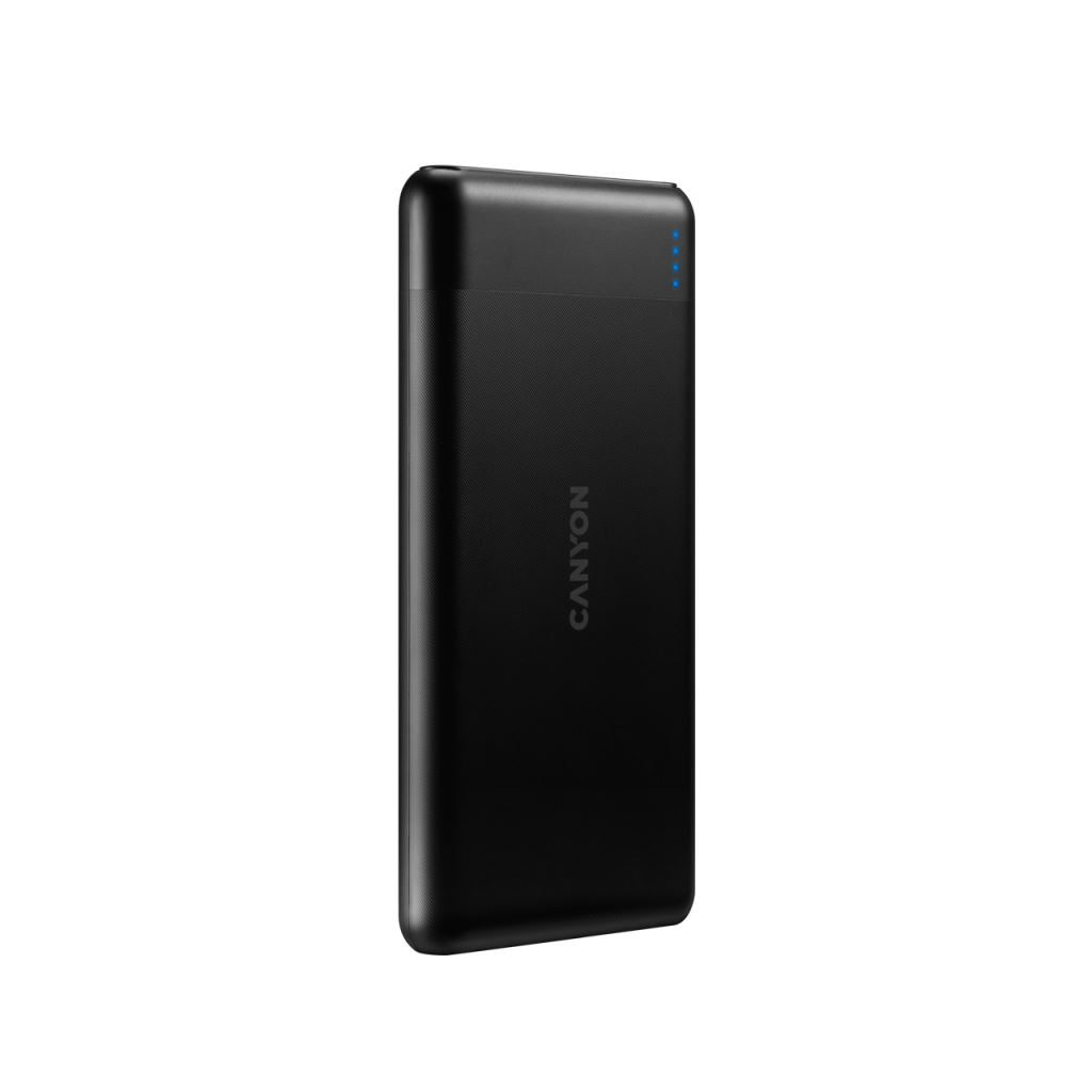 Canyon CNE-CPB1007B gyorstöltő Power Bank 10000mAh fekete (CNE-CPB1007B)