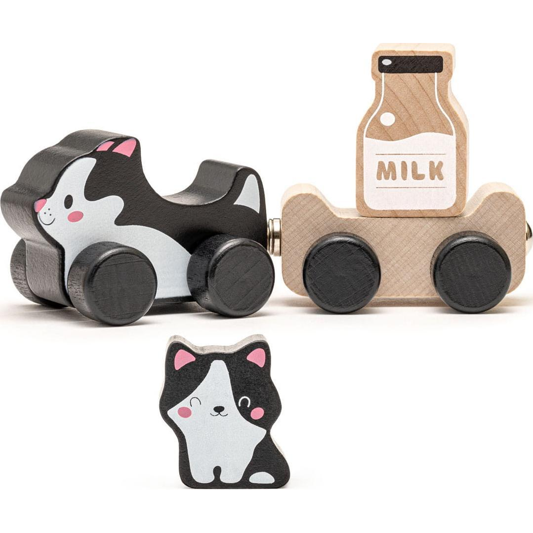 Wise Cat Milk Fa Játék 15450 (6515450)