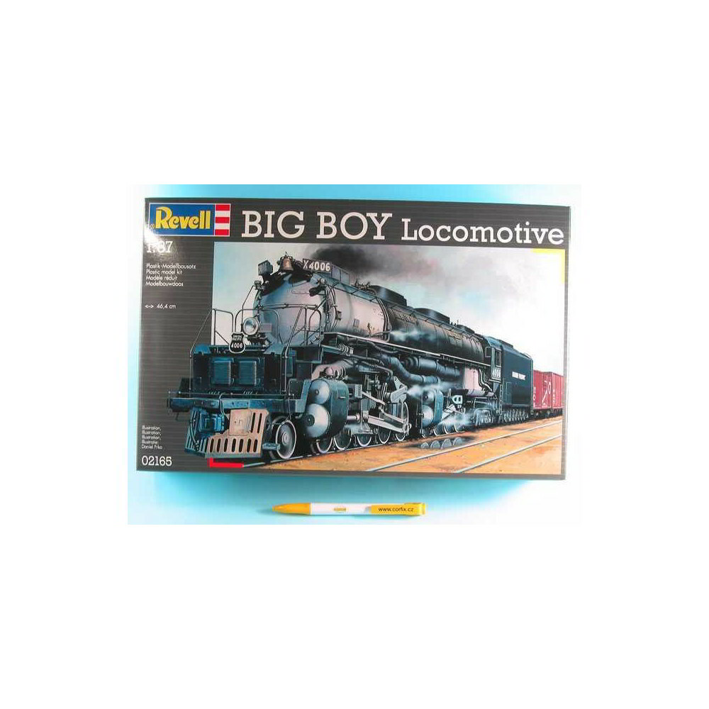 Revell Big Boy Locomotive gőzmozdony műanyag modell (1:87) (MR-2165)