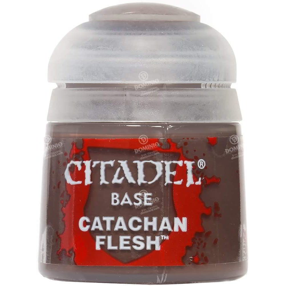 Citadel Base Makett festék 12 ml - Catachan Fleshtone (piros) (FON34427)