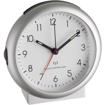 Rádiójel vezérelt ébresztőóra TFA 98.1036 Ezüst (98.1036)