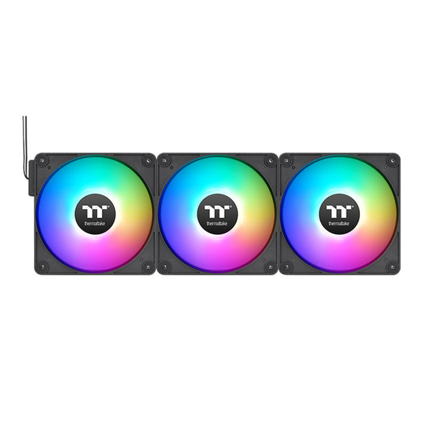 140mm Thermaltake CT140 EX ARGB Sync PC Cooling Fan 3 Pack