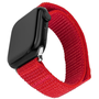 Каишка за Apple Watch 1/2/3/4/5/6/7/8/9/10/SE/SE 2/Ultra/Ultra 2 (42/44/45/46/49 мм) - Фиксирана найлонова спортна каишка - червено
