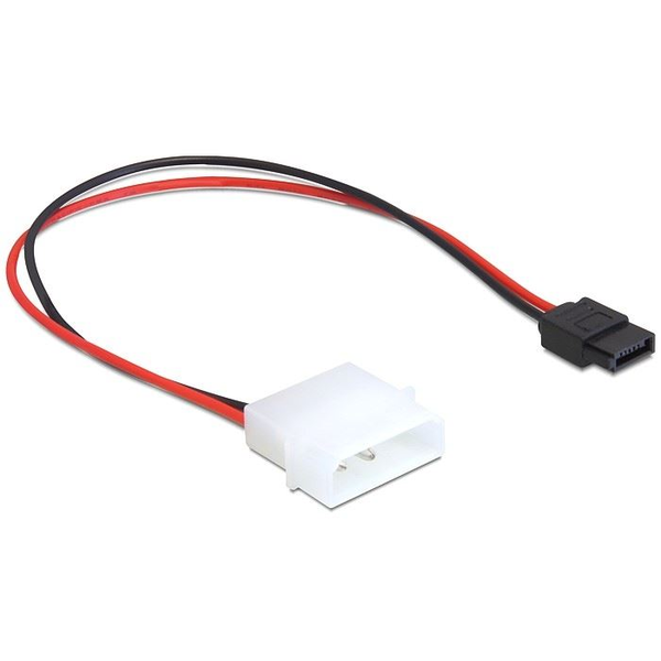 Захранващ кабел Delock 82913, Molex 6-пинов SATA