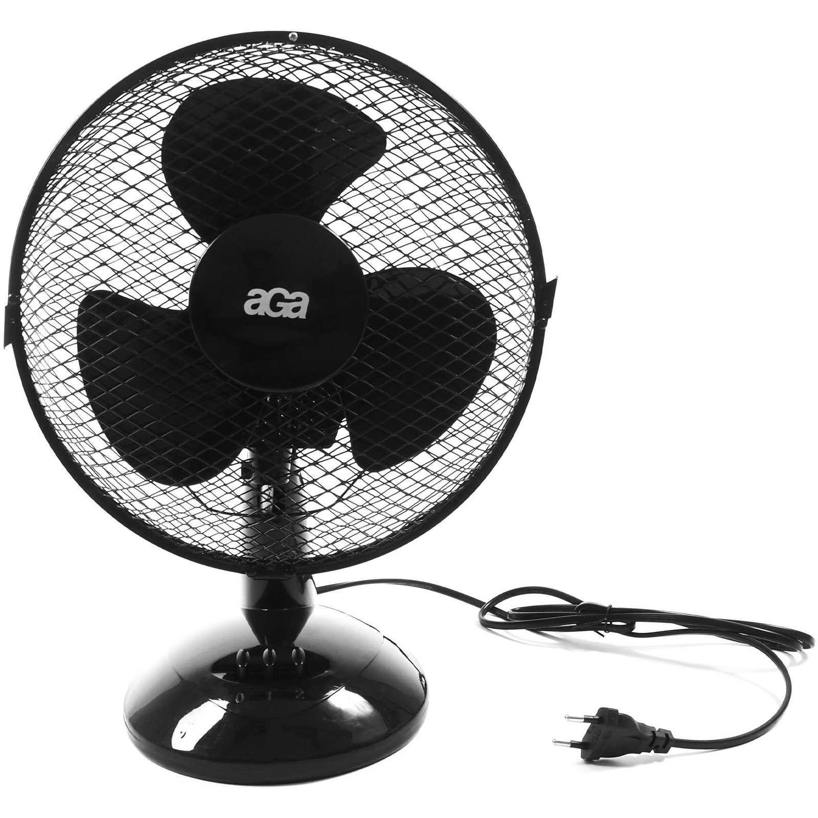 Aga DS263 asztali ventilátor 23 cm, fekete (DS263-BL)