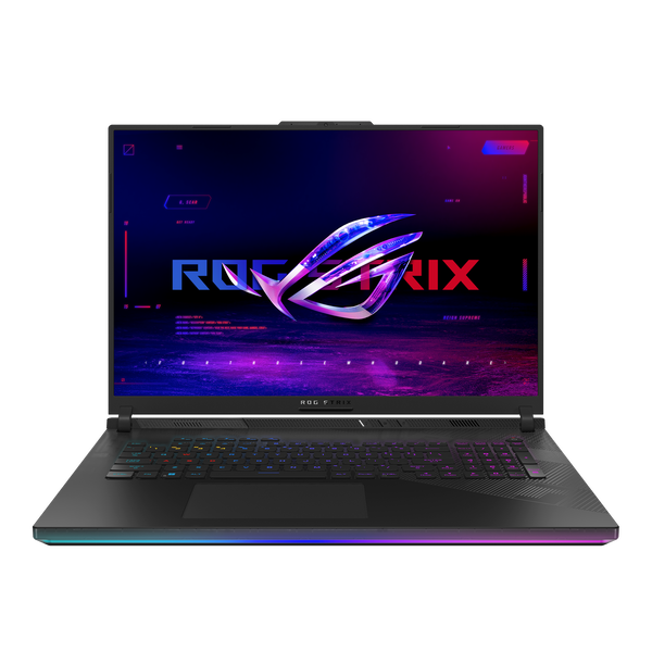Asus ROG Strix SCAR 18 (2024) G834JYR-R6014W Notebook Fekete (18" / Intel i9-14900HX / 16GB / 1TB SSD / GeForce RTX 4090 16GB / Win 11 Home)