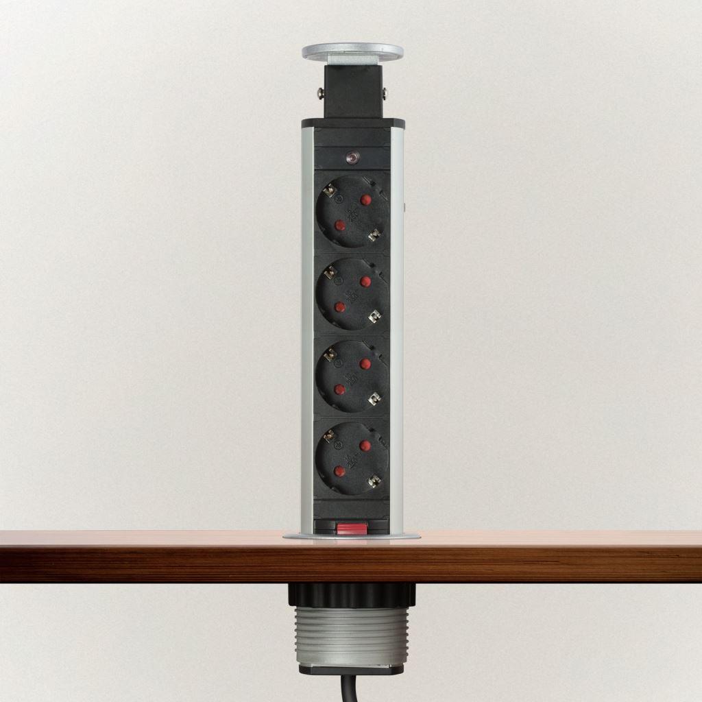 Delight rejtett elosztó 4 aljzat (20431B) (20431B)