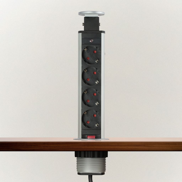 Delight rejtett elosztó 4 aljzat (20431B)