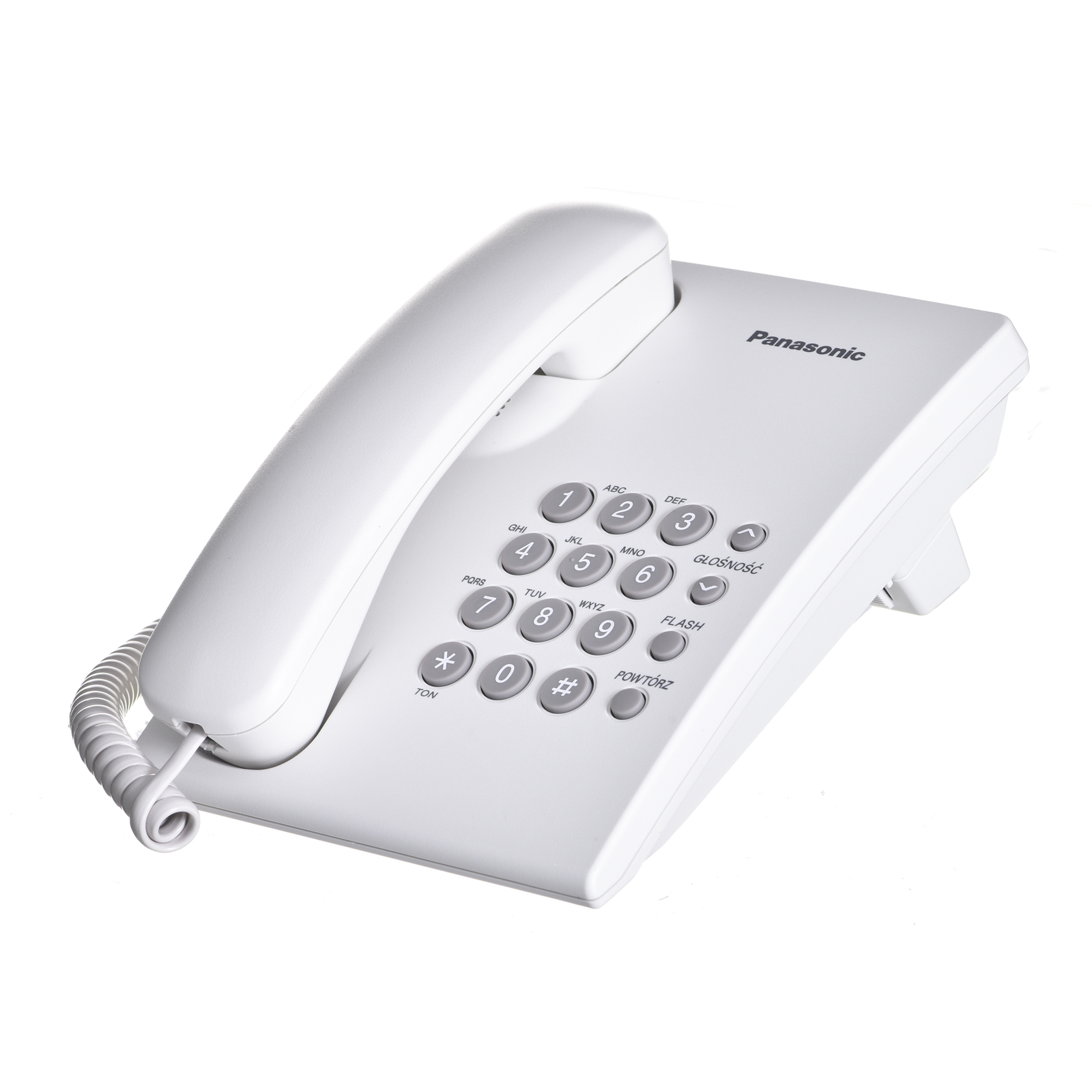 Panasonic KX-TS500PDW Asztali telefon - Fehér (KX-TS500PDW)