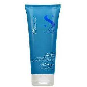 ALFAPARF MILANO Semi Di Lino Curls Enhancing Conditioner hullámos hajra, 200 ml (HALFASMDLIWXN127622)