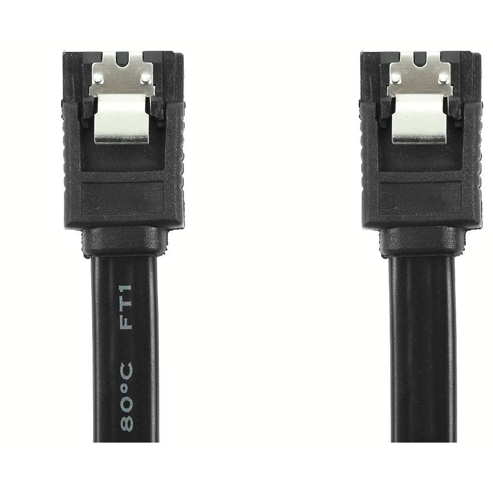 Accura ACC2206 SATA III kábel 0,5m (SATA III apa - SATA III apa) - Fekete (ACC2206)