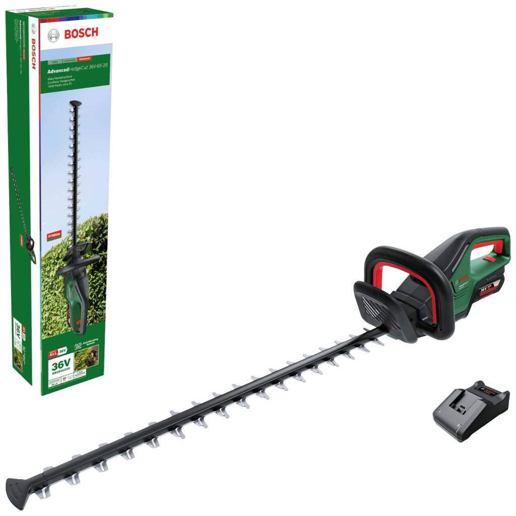 Bosch AdvancedHedgeCut 36V-65-28 sövénynyíró, 2,0Ah-s akkuval (060084A300) (060084A300)