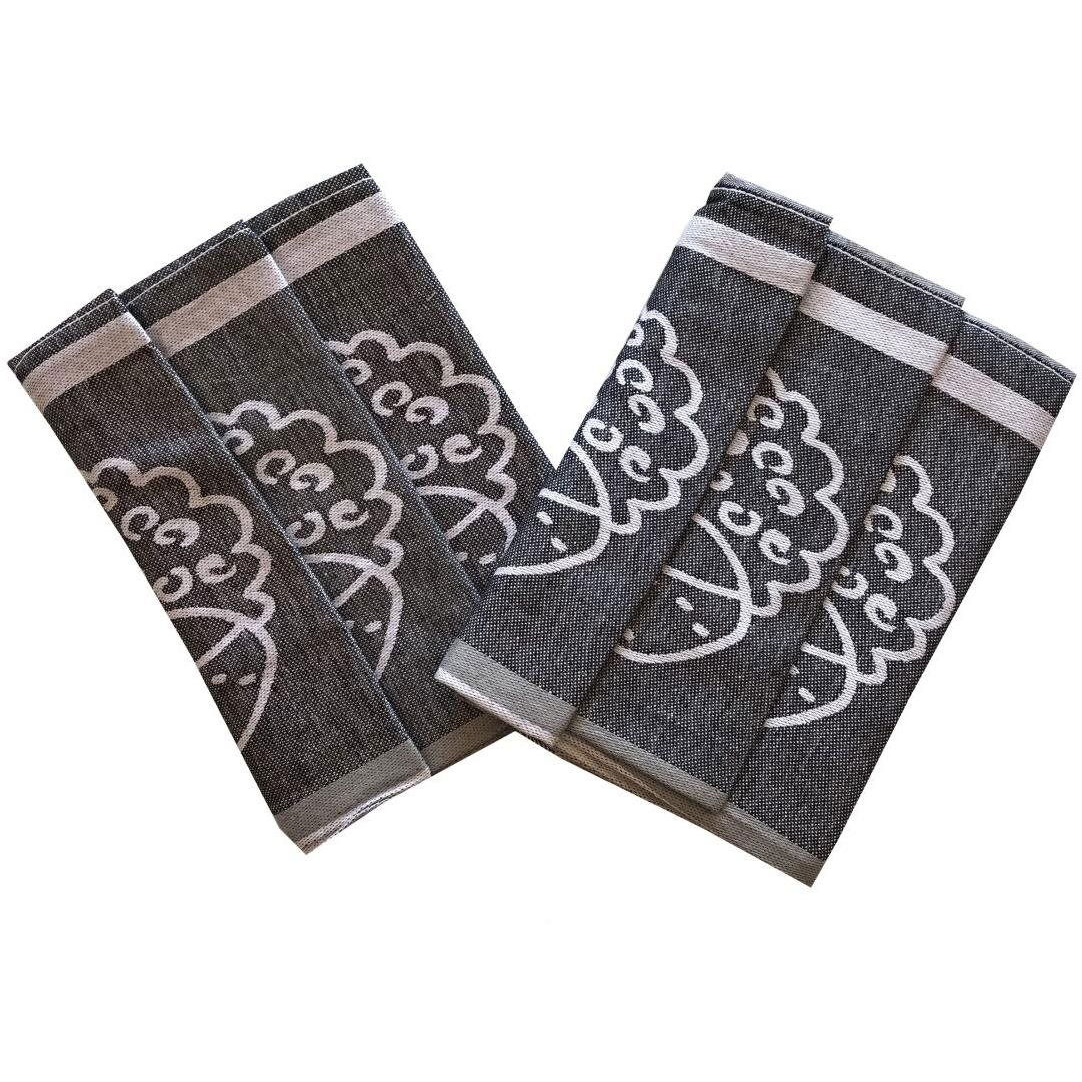 Svitap Extra absorbent towel 50×70 cm Sheep 2 black 3 pcs (040500-KAROCSCERA)