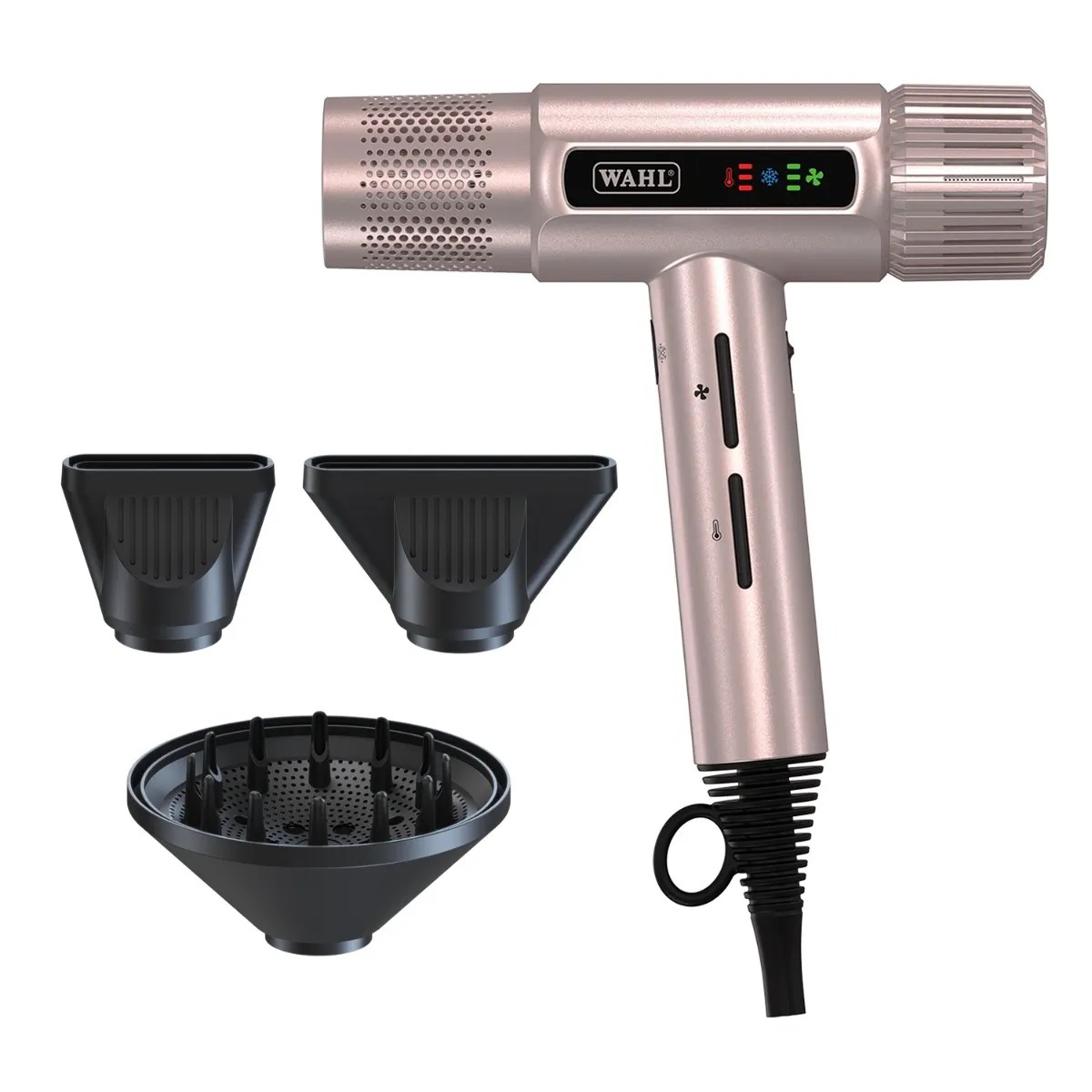 Wahl 4321-0471 RG T-Dryer Vanquish ION technológiás Hajszárító 1600 Watt - Rosegold (4321-0471)