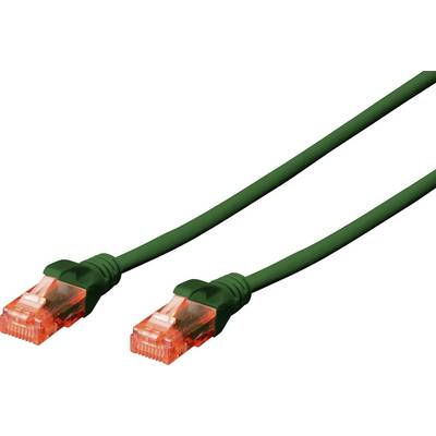 DIGITUS Patchkabel Cat6  U/UTP 2xRJ45  3.0m grün LSZH