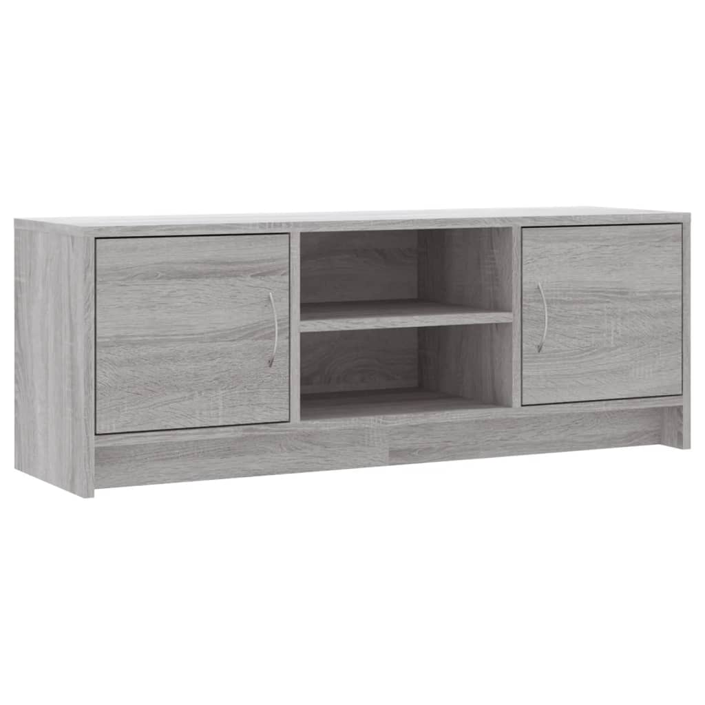 szürke sonoma színű szerelt fa TV-szekrény 102x30x37,5 cm (823259)