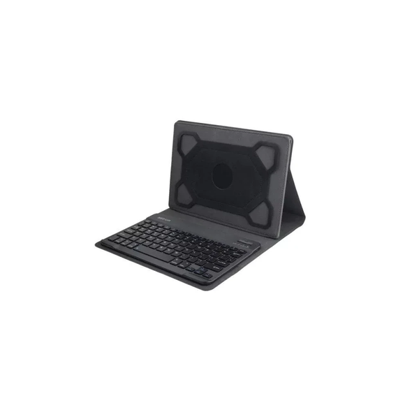 Astrum univerzális tablet tok Bluetooth 3.0 magyar nyelvű billentyűzettel 9/10" fekete, Android/IOS kompatibilis TB130