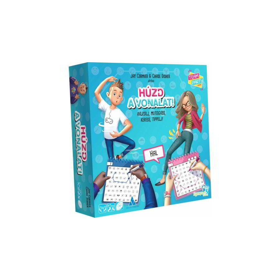 Húzd a vonalat! társasjáték (DEL34658)