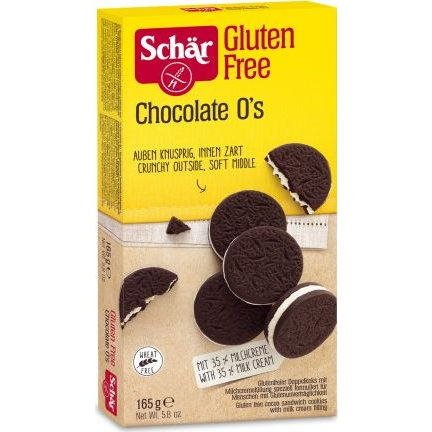 Galletas O's De Chocolate 165g Schar