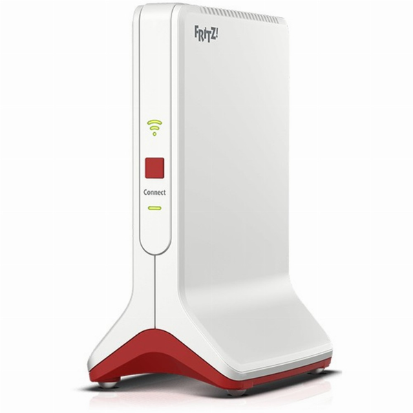 FRITZ!Repeater 6000 безжичен рутер Ethernet Трибандов (2,4 GHz / 5 GHz / 5 GHz) Червен, Бяла