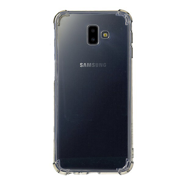 Szilikon telefonvédő (közepesen ütésálló, légpárnás sarok) ÁTLÁTSZÓ [Samsung Galaxy J6 Plus (SM-J610F)] (5996457828579)