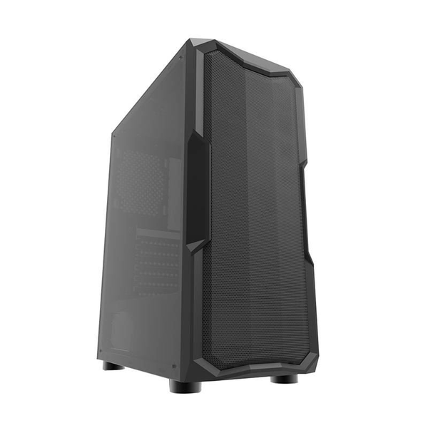 Carcasa pentru computer darkFlash Aquarius, Middle Tower, ATX, Micro ATX, ITX, Negru