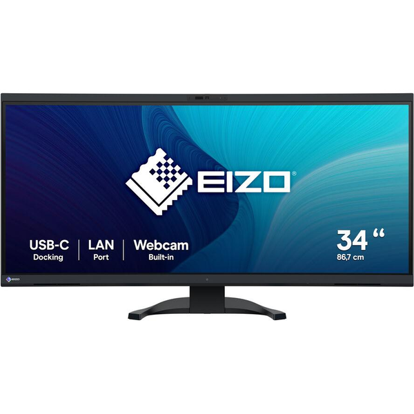 EIZO FlexScan EV3450XC-BK LED display 86,6 cm (34.1") 3440 x 1440 pixel UltraWide Quad HD Sort