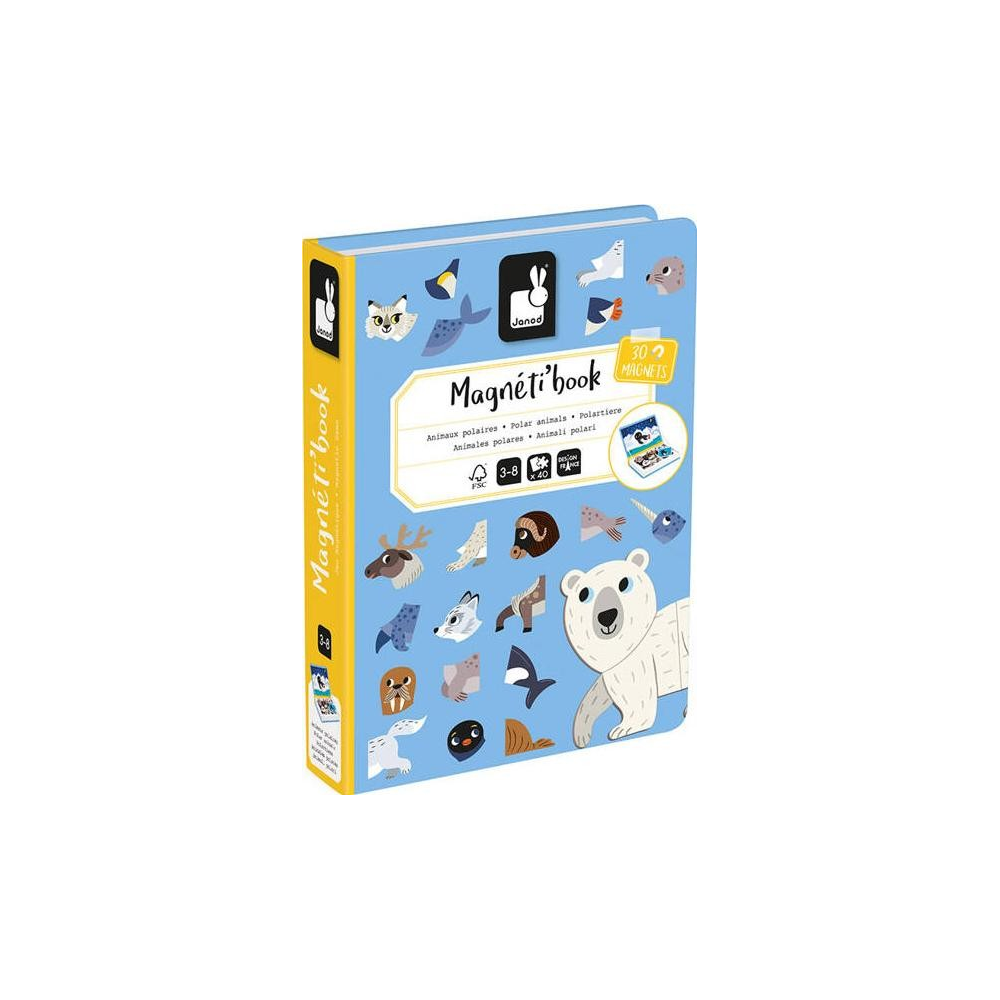 Janod Magnetibook: A Sarkvidéki állatok (J02599)