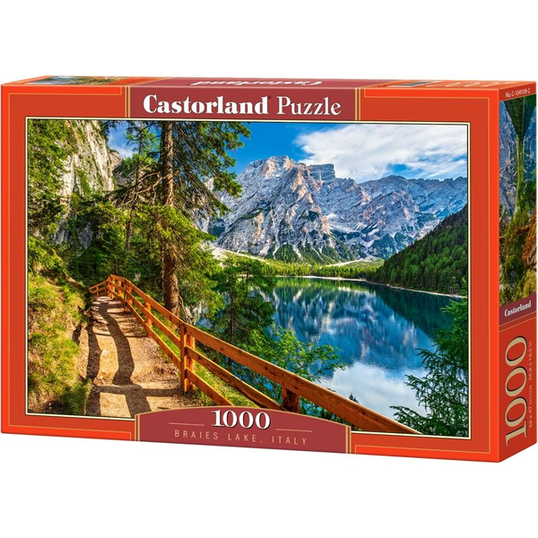 Castorland Braies Lake, Italy 1000 pcs Puzzle 1000 pz Landscape