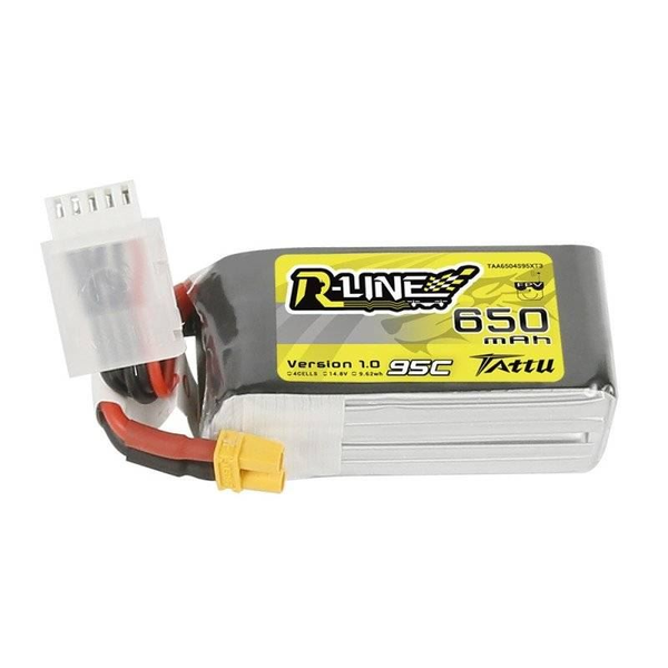 Tattu R-Line 650mAh 14.8V 95C 4S1P XT30 akkumulátor (TAA6504S95XT3)