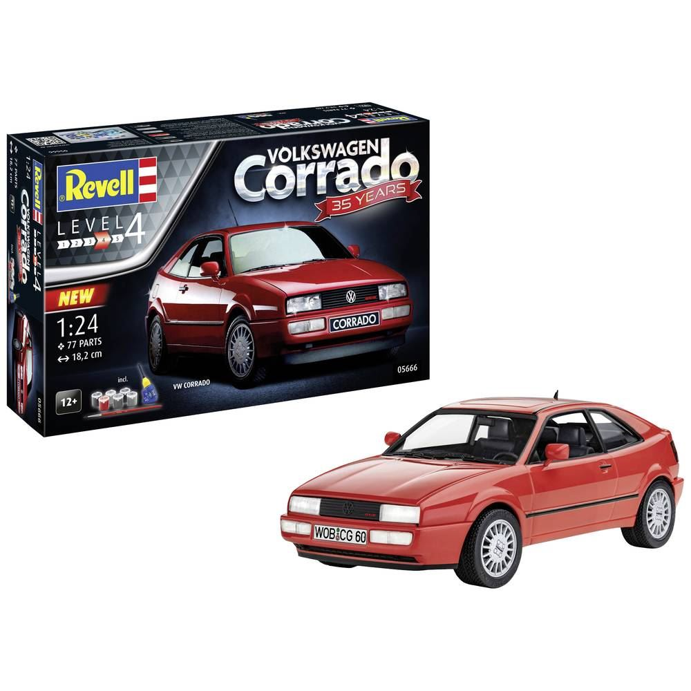 Revell 05666 VW Corrado Autómodell építőkészlet 1:24 (05666)
