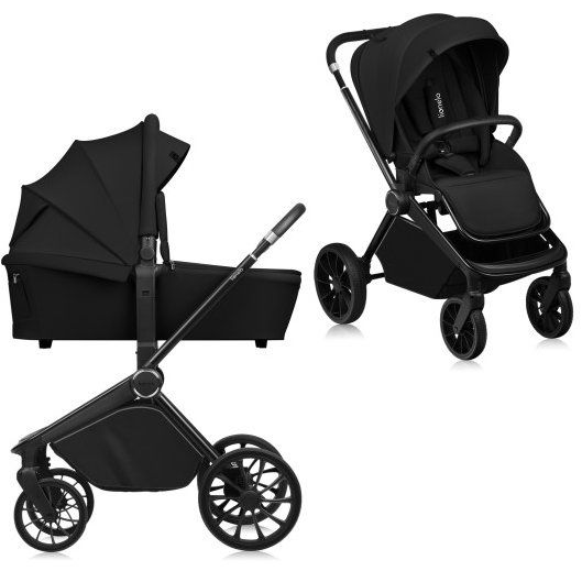 Lionelo Mika Plus 2in1 Black Onyx (5903771722155)