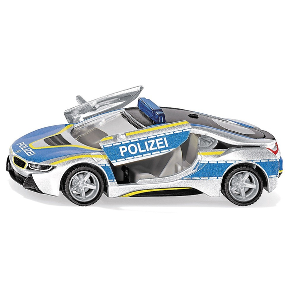 Siku BMW i8 Police Politiewagen model Voorgemonteerd