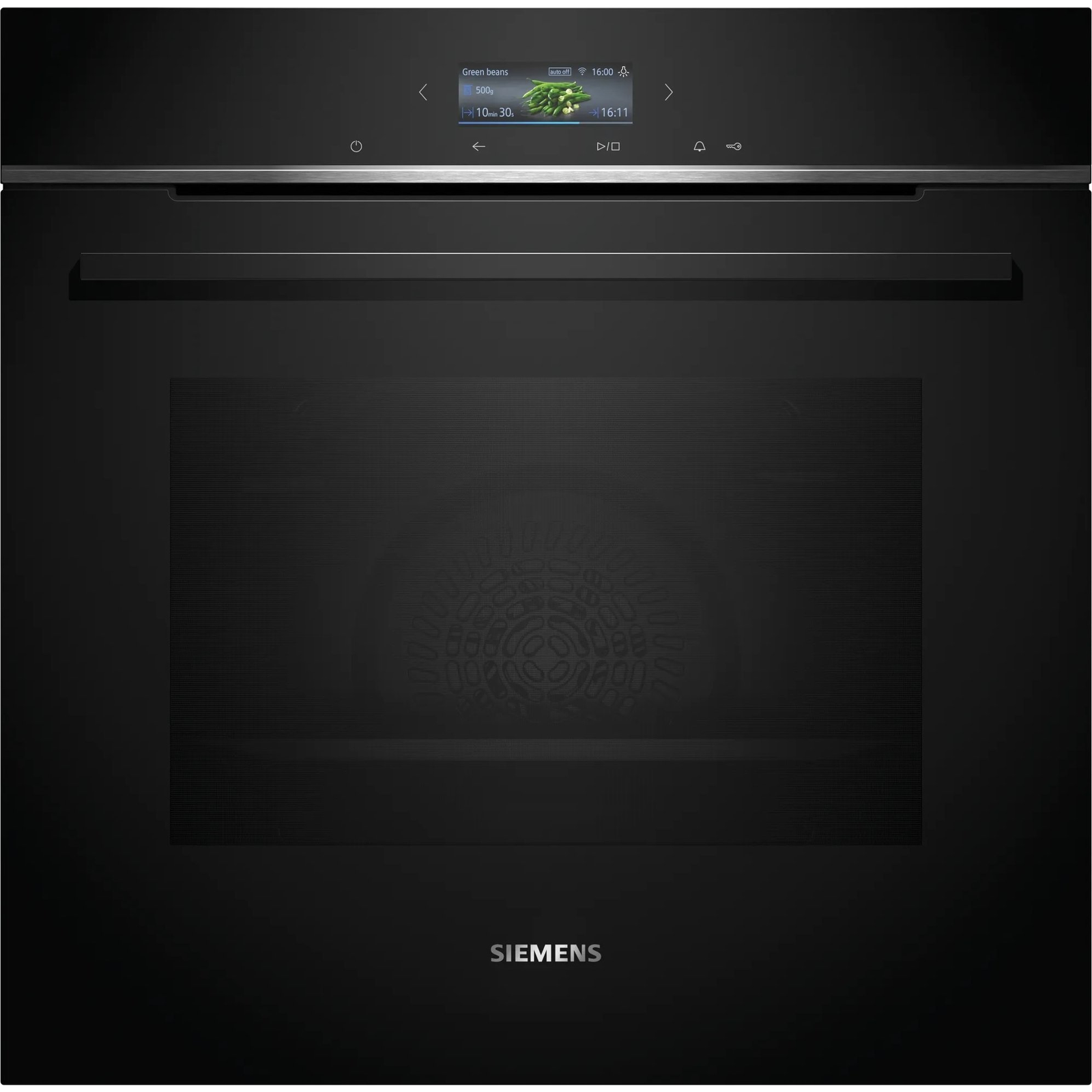 Siemens iQ700 HB734G1B1 sütő 71 L 3600 W Fekete (4242003901595)