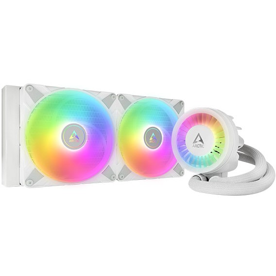 ARCTIC Liquid Freezer III 280 A-RGB Процесор Течен охладител "всичко в едно". 14 см Бяла 1 броя