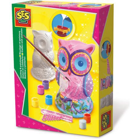 SES Creative Casting and painting - owl