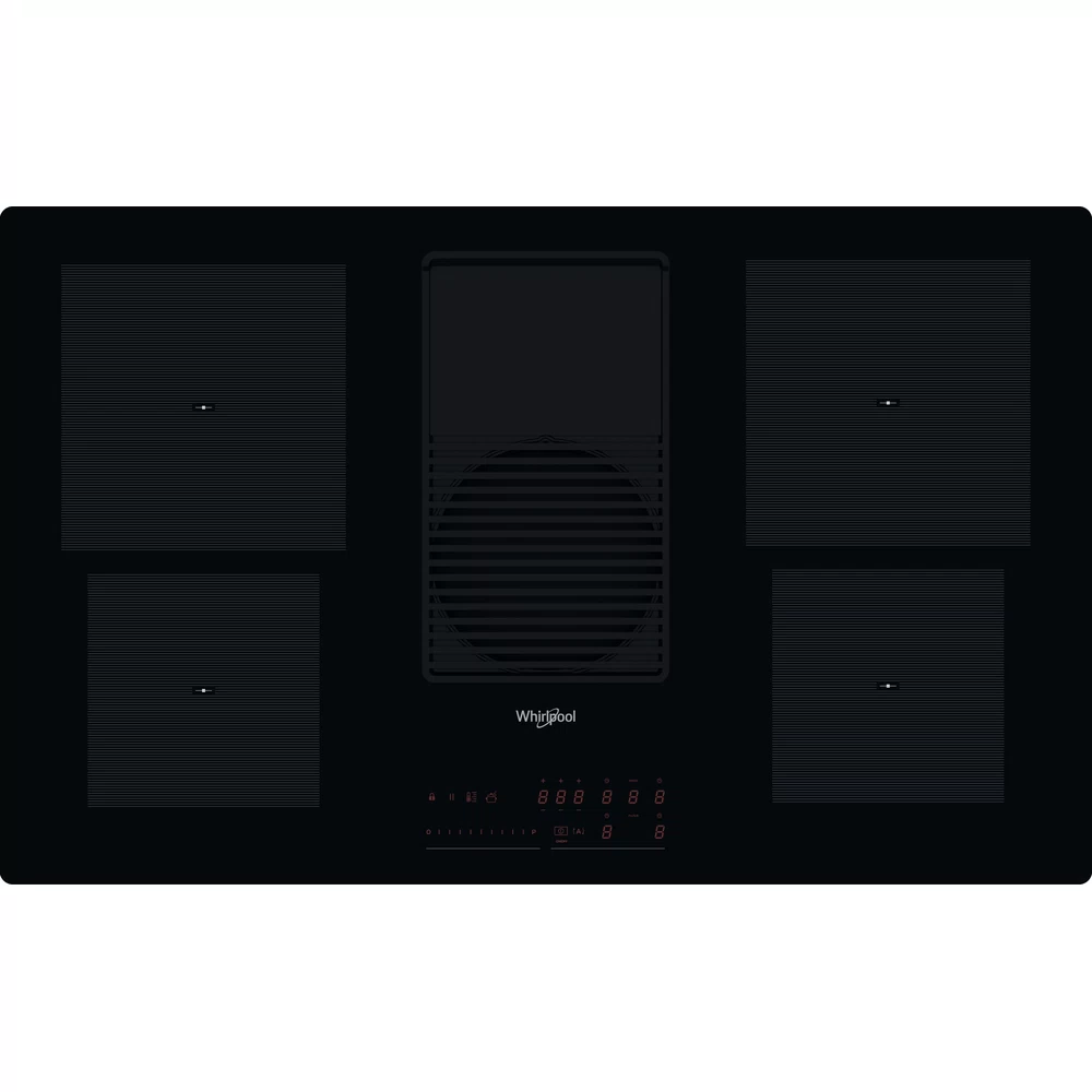 Whirlpool WVH 92 K/1 főzőlap Fekete Beépített 80.4 cm Zónás indukciós főzőlap 4 zóna (WVH 92 K/1)