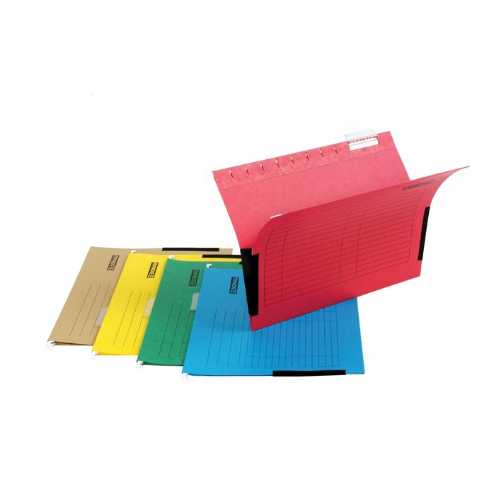 Donau A4 Függőmappa oldalvédelemmel - Sárga (25 db/csomag) (7420905-11)