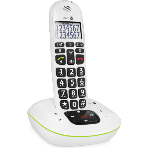 Doro PhoneEasy 312cs fekete vezetékes telefon