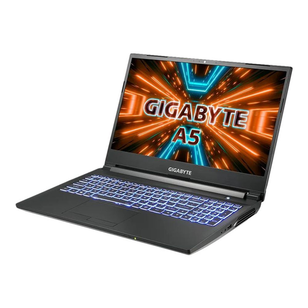 Gigabyte A5-K1-ADE1130SD Laptop 39,6 cm (15.6") Full HD AMD Ryzen™ 5 5600H 16 GB DDR4-SDRAM 512 GB SSD NVIDIA GeForce RTX 3060 Wi-Fi 6 (802.11ax) Windows 10 Fekete