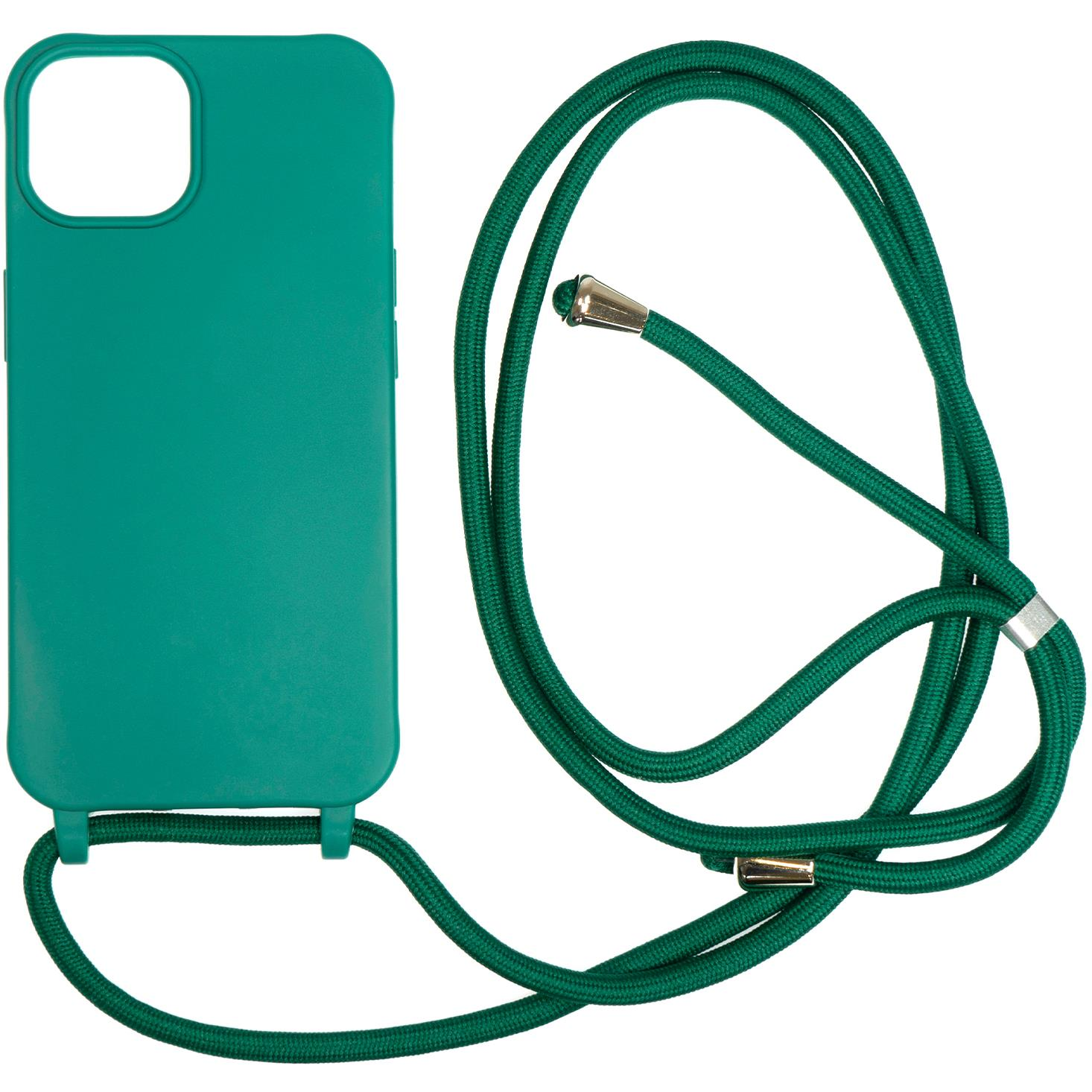 Mobile Origin Lanyard Case Dark Green iPhone 14 tok (LYC-S-GRN-14)