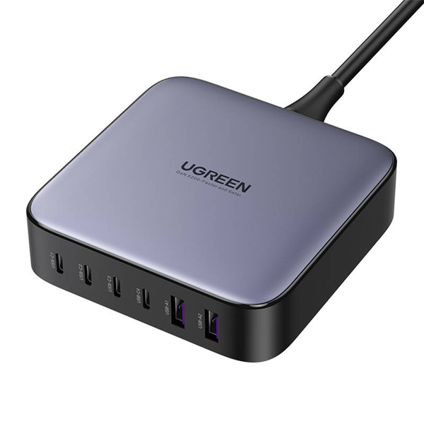 Ugreen Nexode Universel Noir, Gris Secteur Charge rapide Intérieure