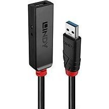 Lindy 43404 interface hub USB 3.2 Gen 1 (3.1 Gen 1) Type-C 5000 Mbit/s Zwart