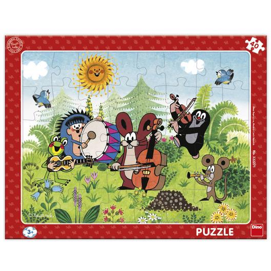 Rámové puzzle Orchester Krtka ORIGINÁLNE ideálne pre deti 4+ (8590878322271)