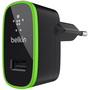 Зарядно Belkin за Apple iPod/iPad/iPhone, за Samsung galaxy SII/S3/Note, 12W/2.4A, черно
