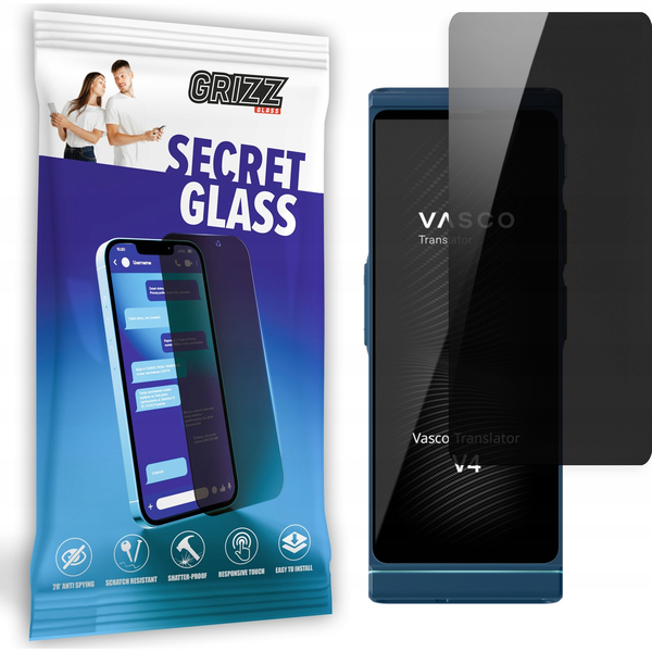  GrizzGlass Szkło prywatyzujące GrizzGlass SecretGlass do Vasco Translator V4