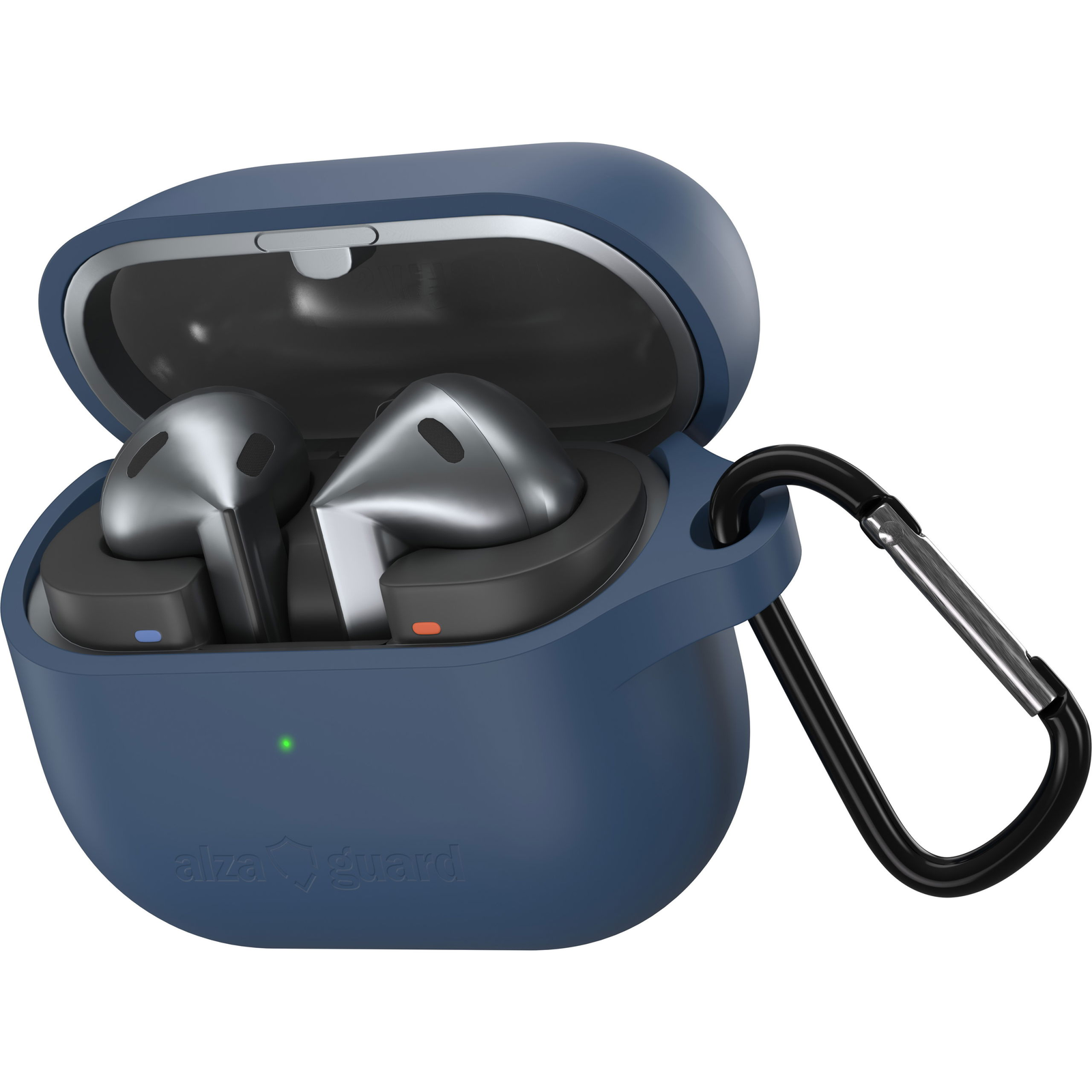 AlzaGuard Premium Silicone Case Samsung Galaxy Buds 3 / Pro sötétkék tok (AGD-SCS003D)